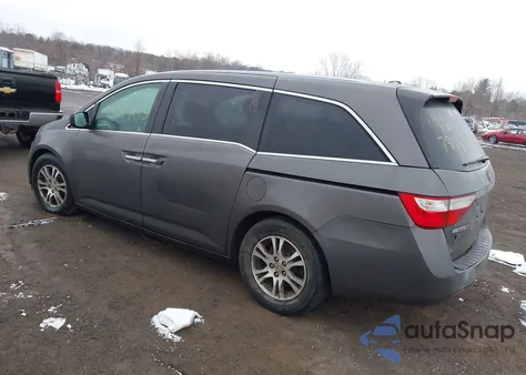 2012 Honda Odyssey Ex-L z USA, uszkodzony, nr VIN 5FNRL5H63CB115816